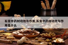 <b>ʯ����ҩ�Ĺ�Ч������,ʯ����ҩ�Ĺ�Ч��������ʲô</b>