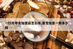 <b>һɨ����ʳ���˵���ô��,��ѩ����һ�����Ǯ</b>